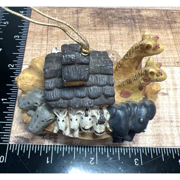 Miniature Noahs Ark Detailed Collectible Ornament Resin Animal Sculpture - Picture 5 of 7